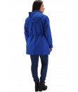 Parka Jaqueta Butu Biru Extra Grande Plus Size Feminino - Azul